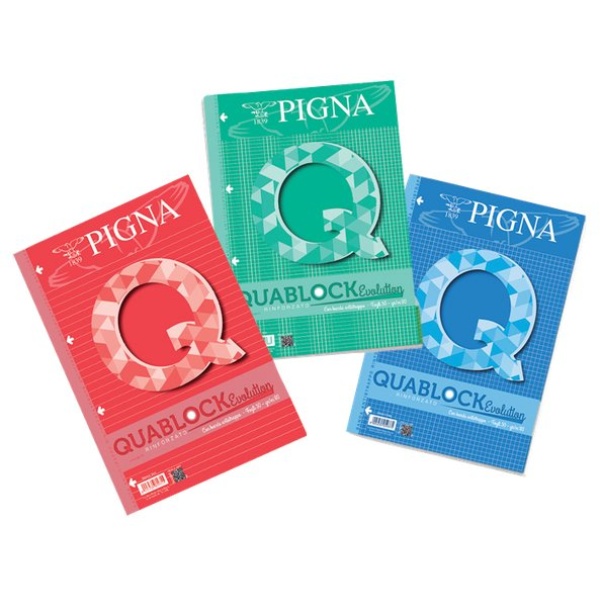 Blocchi Quablock Evolution Pigna - A4 - 5 mm - 40ff - 02112155M (conf.5)