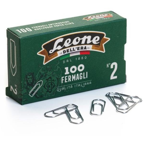 Fermagli Zincati Leone Dell'Era N°5 - 1000 Pezzi In 10 Scatole Da 100, Made In Italy - Foto 9