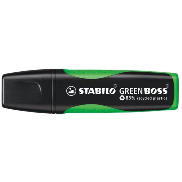 Evidenziatore GREEN BOSS&reg;  Stabilo - verde - 6070/33 (conf.10)