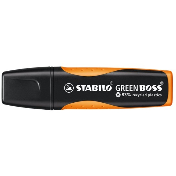 Evidenziatore GREEN BOSS&reg;  Stabilo - arancione - 6070/54 (conf.10)