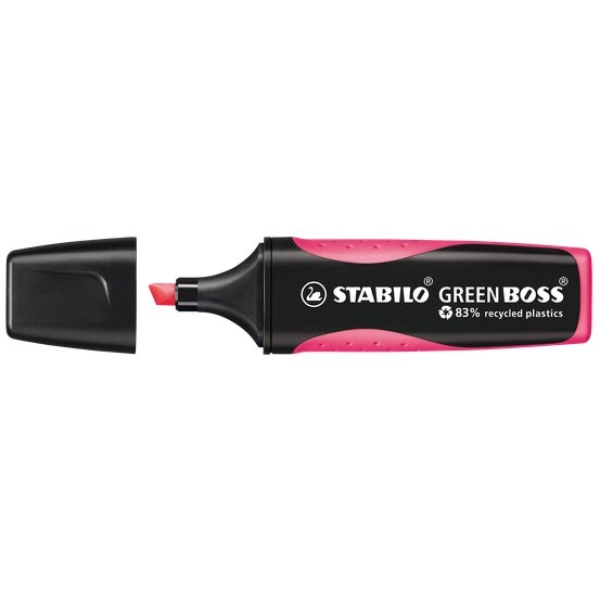 Evidenziatore GREEN BOSS&reg;  Stabilo - rosa - 6070/56 (conf.10)