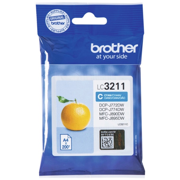 Cartuccia Brother LC3211C ciano - 947627