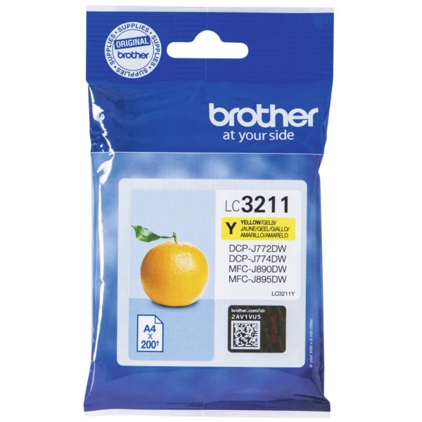 Cartuccia Brother LC3211Y giallo - 947629