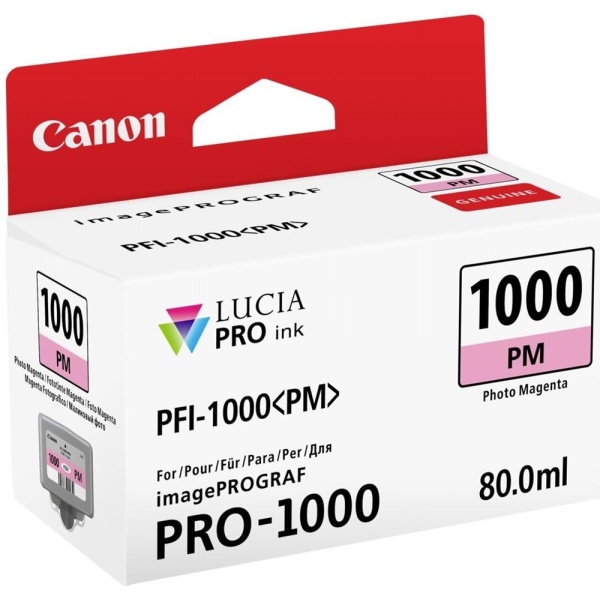 Cartuccia Canon PFI-1000PM (0551C001) magenta foto - 947663