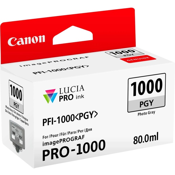 Cartuccia Canon PFI-1000PGY (0553C001) grigio chiaro - 947665