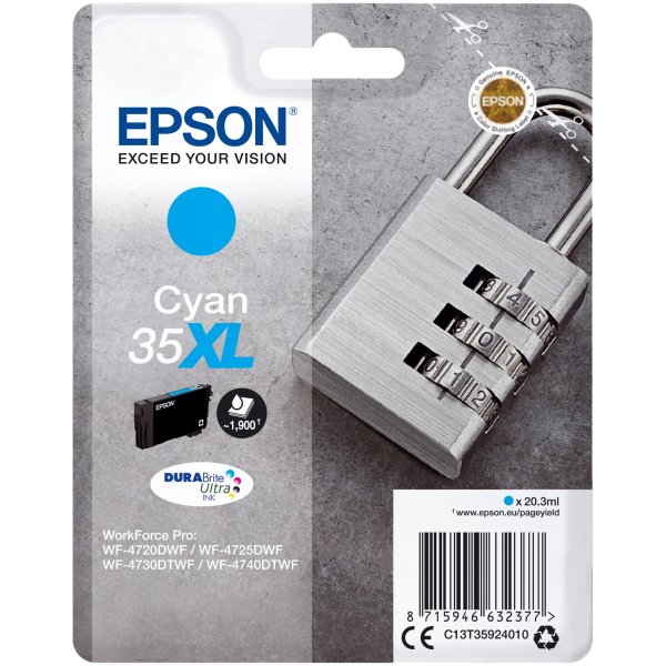 Cartuccia Epson 35XL (C13T35924010) ciano - 947734