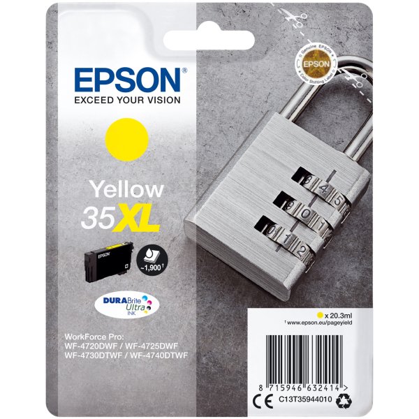 Cartuccia Epson 35XL (C13T35944010) giallo - 947736