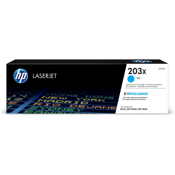 Toner HP 203X (CF541X) ciano - 947766