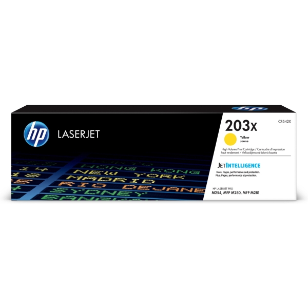 Toner HP 203X (CF542X) giallo - 947768