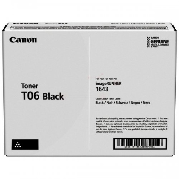 Toner Canon T06 (3526C002) nero - B00145