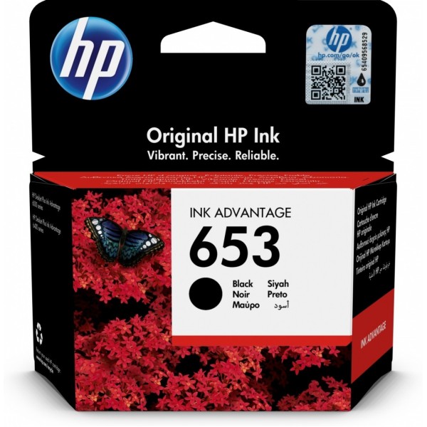 Cartuccia HP 653 (3YM75AE) nero - B00305