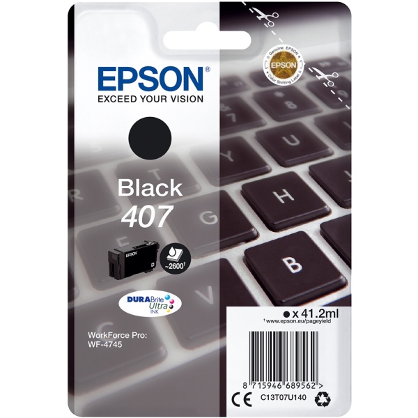 Cartuccia Epson C13T07U140 nero - B00321