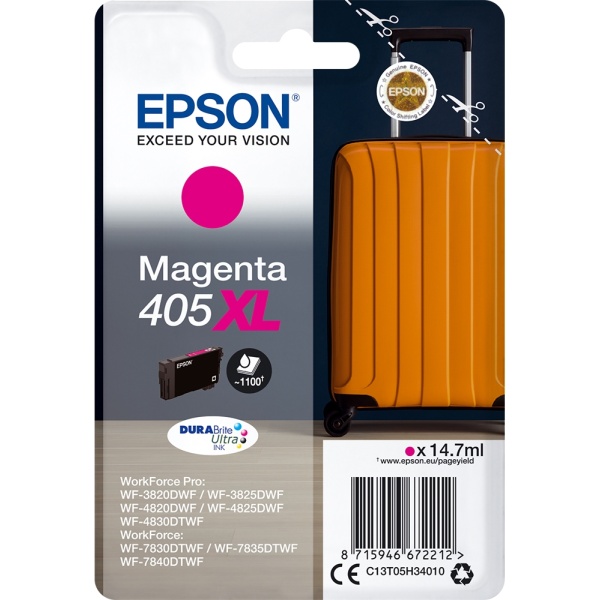 Cartuccia Epson 405XL (C13T05H34010) magenta - B00467