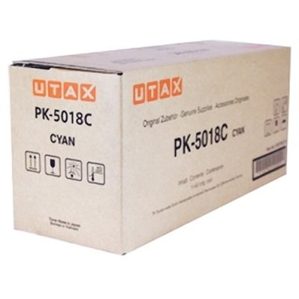 Toner Utax PK-5018C (1T02TWCUT0) ciano - B00557
