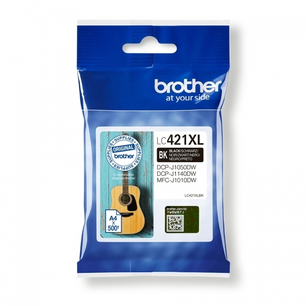 Cartuccia Brother LC421XLBK nero - B00661
