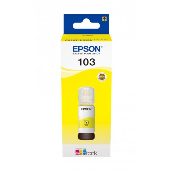 Flacone Epson 103 (C13T00S44A10) giallo - B00678