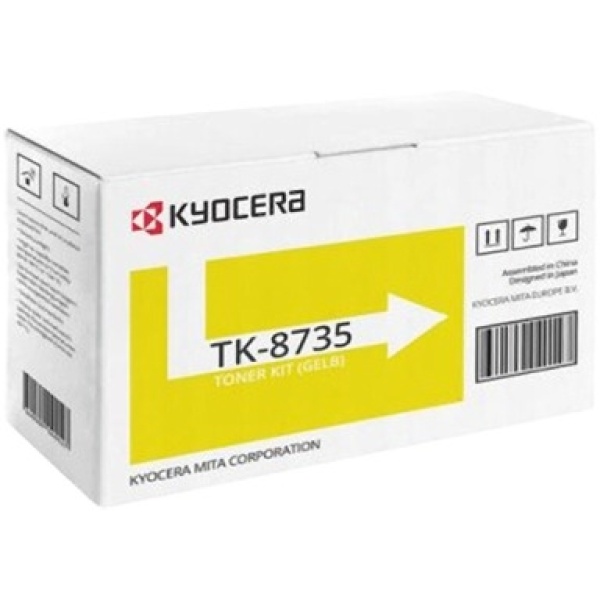 Toner Kyocera-Mita TK-8735Y (1T02XNANL0) giallo - B00749