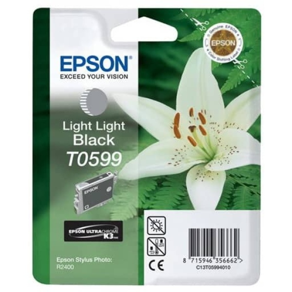 Cartuccia Epson T0599 (C13T05994020) nero chiaro-chiaro - B00973