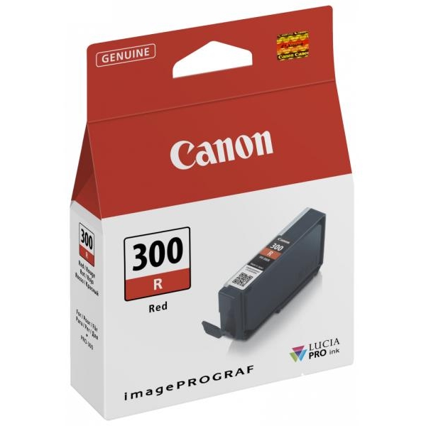 Cartuccia Canon PFI-300R (4199C001) rosso - B00997