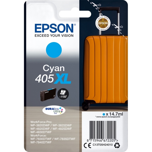 Cartuccia Epson 405XL (C13T05H24010) ciano - B01027