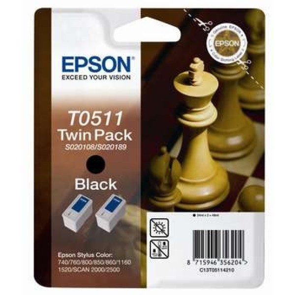 Cartuccia Epson T051 (C13T05114210) nero - B01112