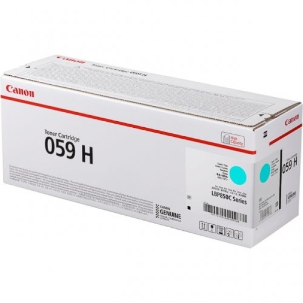 Toner Canon 059H (3626C001) ciano - B01114