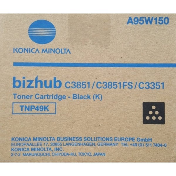 Toner Konica-Minolta TNP49K (A95W150) nero - B01166