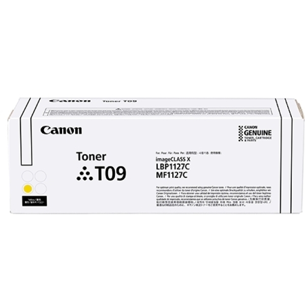 Toner Canon T09 (3017C006AA) giallo - B01188