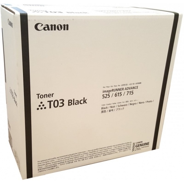 Toner Canon T03 (2725C001) nero - B01227