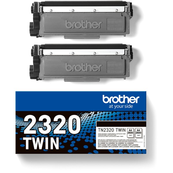 Toner Brother TN2320TWIN nero - B01480