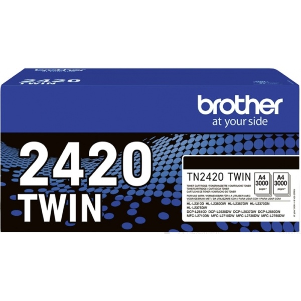 Toner Brother TN2420TWIN nero - B01481