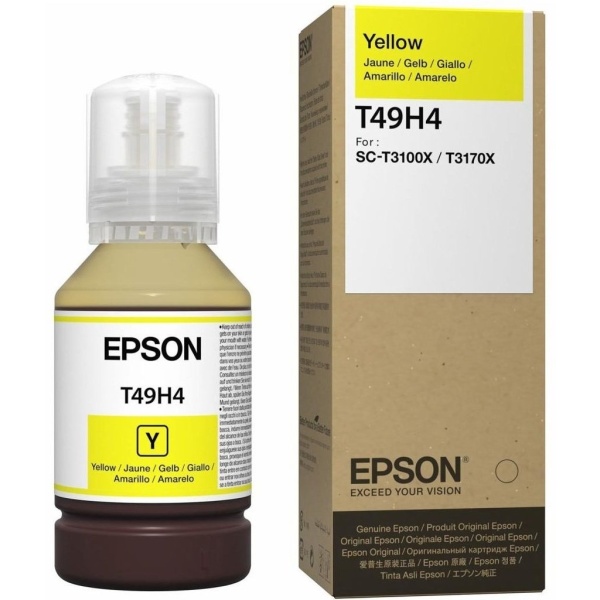 Flacone Epson T49H (C13T49H400) giallo - B01765