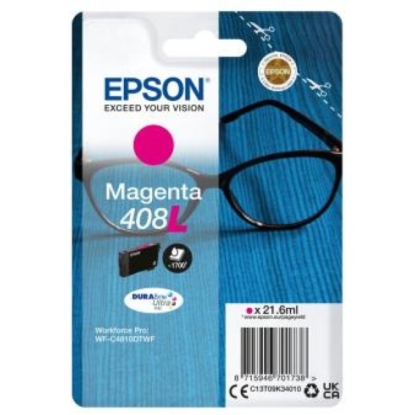 Cartuccia Epson 408L (C13T09K34010) magenta - B01923