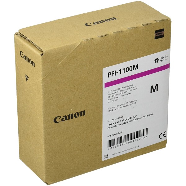 Cartuccia Canon PFI-1100MBK (0852C001) magenta - B02019