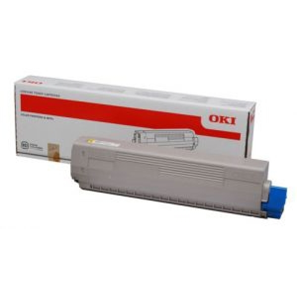 Toner Oki 46443117 giallo - B02201