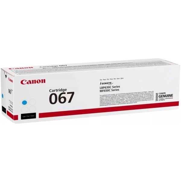 Toner Canon 067 (5101C002) ciano - B02347