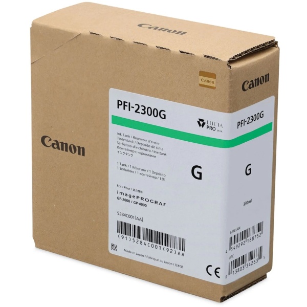 Cartuccia Canon PFI-2300 (5284C001) verde - B02411