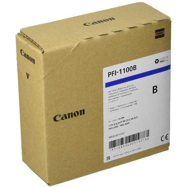 Cartuccia Canon PFI-1100B (0859C001) blu - B02441