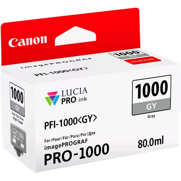 Cartuccia Canon PFI-1100GY (0856C001) grigio - B02448