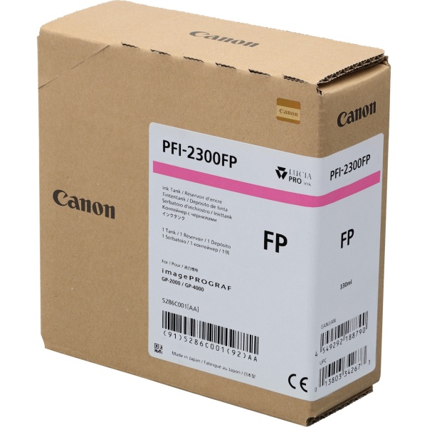 Cartuccia Canon PFI-2300 (5286C001) rosa fluorescente - B02452