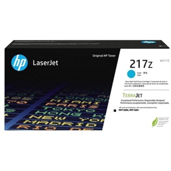 Toner HP 217Z (W2171Z) ciano - B02526