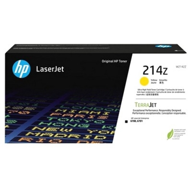 Toner HP 214Z (W2142Z) giallo - B02551