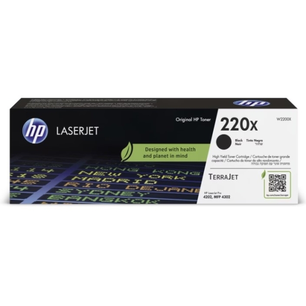 Toner HP 220X (W2200X) nero - B02560