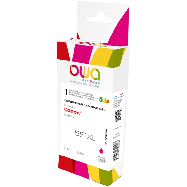 Cartuccia OWA K20483OW magenta - B02653