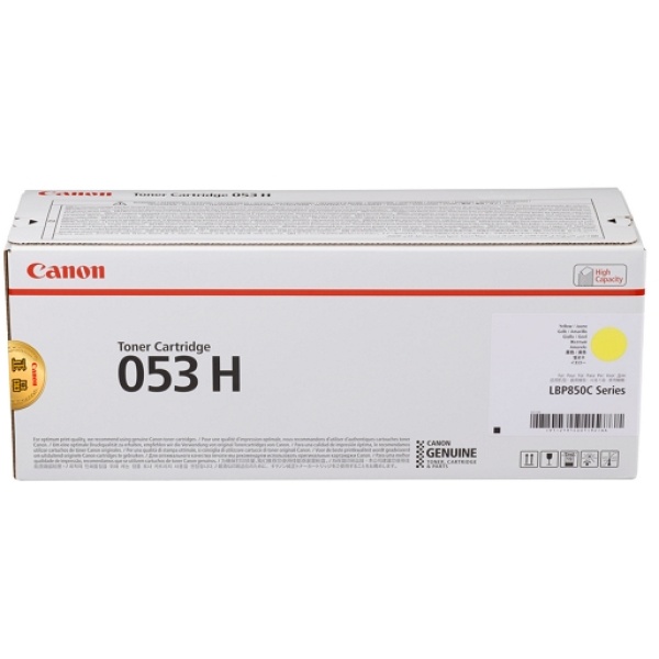 Toner Canon 053 H (2191C001) giallo - B02990