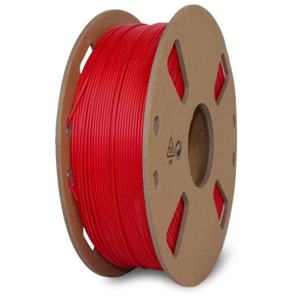 Filamento bobina plastica Hamlet 1.75 mm (HP3DR-PLRD) rosso - B03042