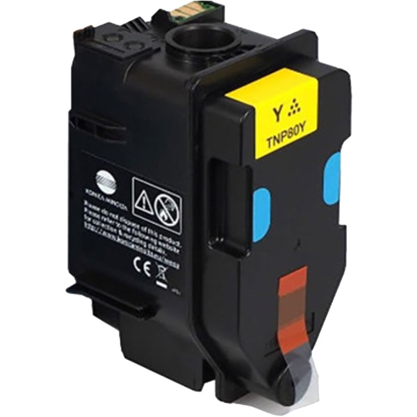 Toner Konica-Minolta TNP80Y (AAJW252) giallo - B03244