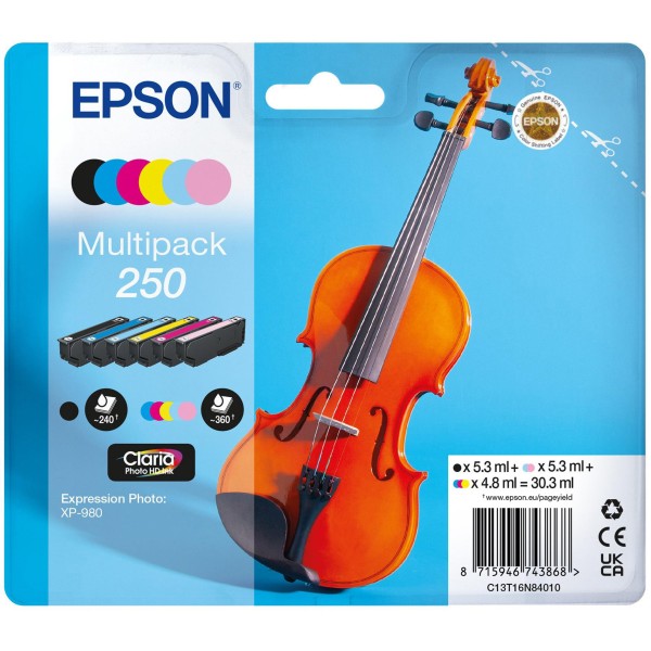 Cartuccia Epson 250 (C13T16N84010) colore - B03918