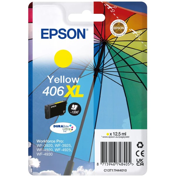 Cartuccia Epson 406XL (C13T17H44010) giallo - B04406