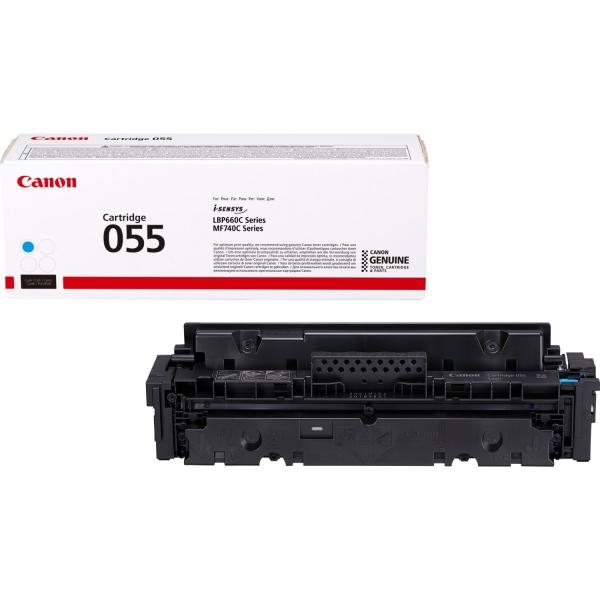 Toner Canon 055 (3015C002) ciano - D01597